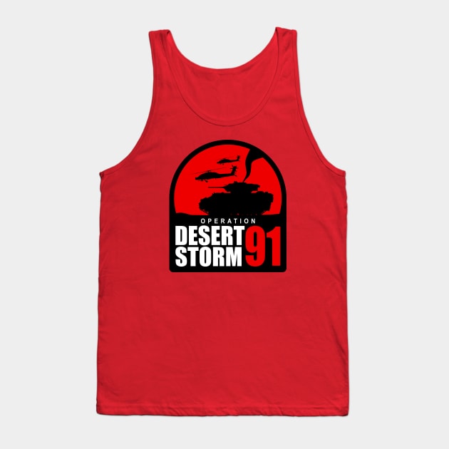 Operation Desert Storm 1991 Tank Top by TCP